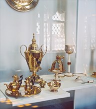 The kremlin armory, gold and silver ware (18th century).