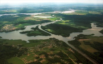 Moscow canal, moscow region, 2001.