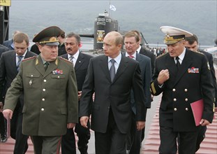 Visit of the vilyuchinsk submarine base on the kamchatka peninsula, 2007