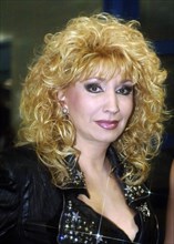Singer irina allegrova at the olympiysky sports complex, moscow, russia, december 9, 2007.