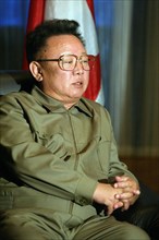 Vladivostok, russia, august 23, 2002, north korean leader kim jong-il pictured during his visit to vladivostok on friday.
