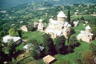 Gelati monastery, georgia, 12th century monastic complex 'gelati' near kutaisi.