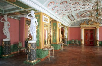 One of halls of the ostankino palace, 6/95, moscow, russia.