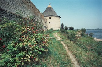 Shlisselburg's fortress, leningrad (st, petersburg) region, russia.