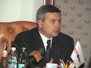 Vagit alekperov, chairman of lukoil company, november 1998.
