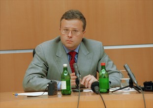 Head of the national reserve bank, alexander lebedev.