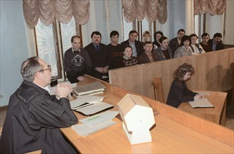 In 1994, an experiment was launched to reintroduce juries to russia, first jury trials took place in the cities of saratov, ivanovo, and in moscow region, in ivanovo, a jury considered a case against ...