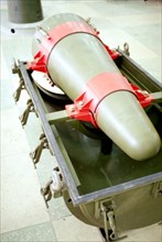 Sarov, nizhny novgorod region, russia, 2000, the nuclear arms museum of the russian federal nuclear centre in sarov (formerly arzamas-16) was replenished with new, recently declassified exhibits, the ...
