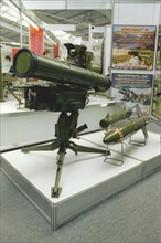 Kornet-3 anti-tank missile, intended to destroy modern armoured vehicles, 09,09,96, the complex is equipped with a lazer beam guiding system, its destruction range is about 5500 meters in the day time...