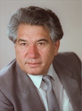 Chingiz aitmatov, famous kirghiz writer of the soviet epoch, russia, december 8 1998, aitmatov, famous kirghiz writer of the soviet epoch who turns 70 dec,12, russian president boris yeltsin awarded h...