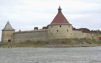 Shlisselburg fortress, leningrad (st, petersburg) region, russia.