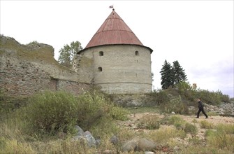 Shlisselburg's fortress, leningrad (st, petersburg) region, russia.