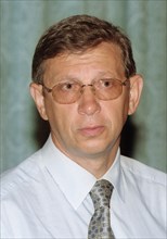 Moscow, russia, 2002, vladimir yevtushenkov, the president of the 'sistema' financial company.