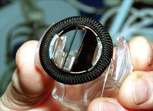 Belarus, december 3 2002: an artificial heart valve, the production of which has begun at the belarussian concern 'planar,' optical and space technology materials are used in its design, for instance,...