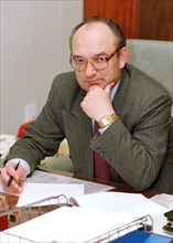 Former gazprom deputy director vyacheslav sheremet, moscow, russia.