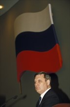 Mikhail kasyanov, elected prime minister of the russian federation on may 17, 2000.
