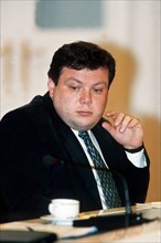 Moscow, russia, mikhail fridman, chairman of alfa bank and alfa group consortium.