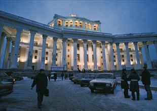Russian army theater, moscow, january 1998.