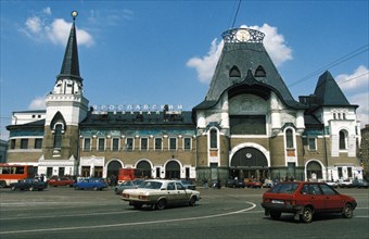 Yaroslavsky railway terminal designed by f, shekhtel and built c, 1900, moscow 1990s.