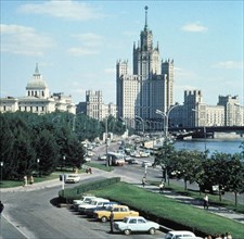 Moscow university (lomonosov university), moscow, ussr, 1970s.
