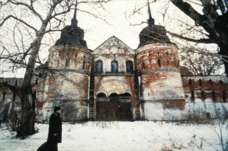 Tolgskogo monastery in yaroslavl, russia.