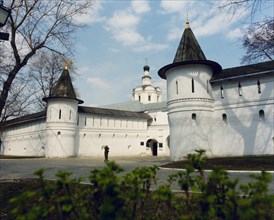 The savior andronnik monastery in the moscow region of russia, 2004.
