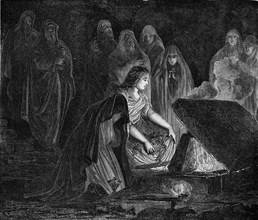 Religion The Holy Bible. The burial of King Asa