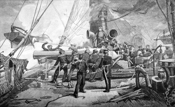 American Civil War, 1864 sinking of the Alabama by the USS Kearsarge