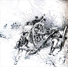 American Civil War 1861 1865 Union artillery in action