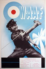WWII Propaganda poster Royal Air Force, WAAF