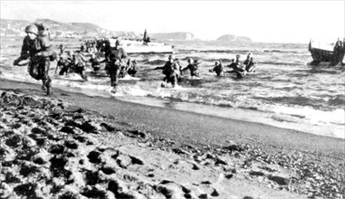 WWII in Italy 1943 Allied invasion of Italy Salerno 1943