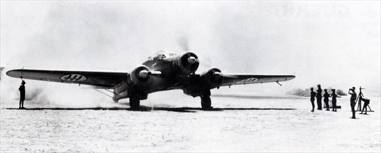 WWII 1940  1941 -  An italian medium bomber SM 79