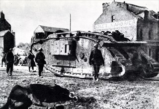 WWI World War One 1914 1918 Great Britain at war Tank