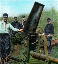 World War One 1914 1918 France at war Artillery post