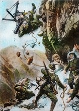 Incident on the Alpine front 1916