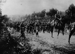 Germany - Belgium, 1914-18.