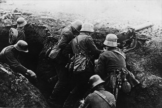 Western Front, Germany - France, 1916.