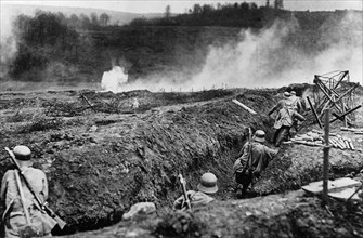 Western Front, Germany - France, 1916.