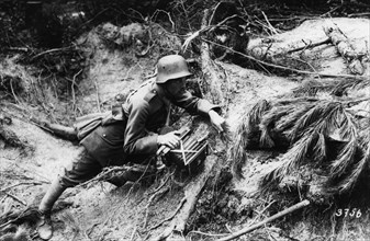 Western Front, Germany - France, 1916.