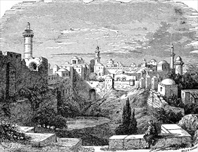 Pool Of Bethesda Is A Pool Of Water In The Muslim Quarter Of Jerusalem