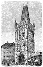 Gothic Powder Tower Of Prague