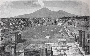 Pompeii Was An Ancient Roman City Near Naples In The Campania Region Of Italy