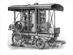 Kerosene Powered Engine For Lighting