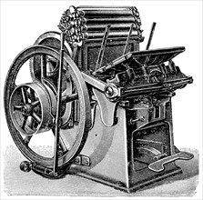 A Press For The Printing Of Newspapers