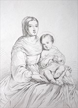 Mary With The Child Jesus Christ