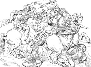 Equestrian Group By Leonardo Da Vinci