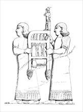 Eunuch Relief On The Portal Of Khorsabad