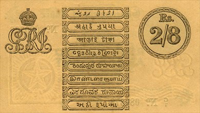 Rupees 2 and Annas 8
