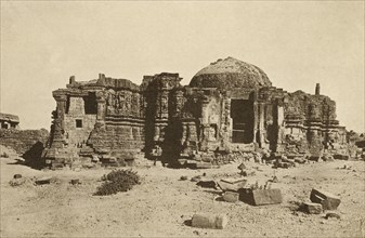 Ruins of the Somnath temple as they appeared in 1899