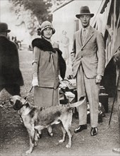 The Duke and Duchess of York in 1925